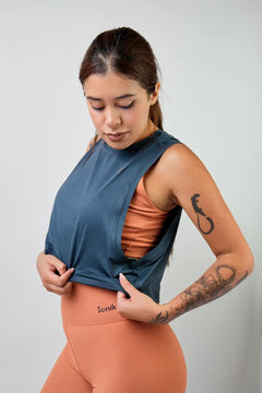 Crop Top Tank para mujer-25