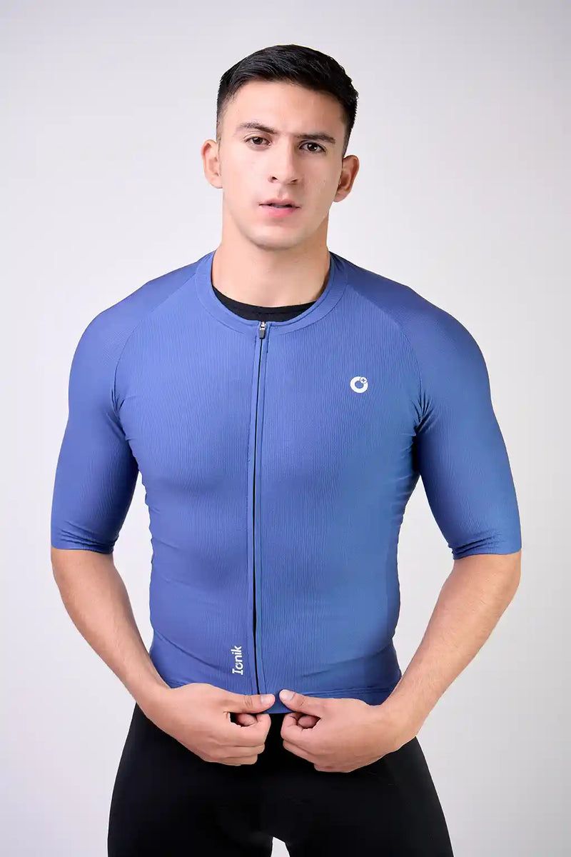 Jersey Start de ciclismo para hombre manga corta con detalles reflectivos-18