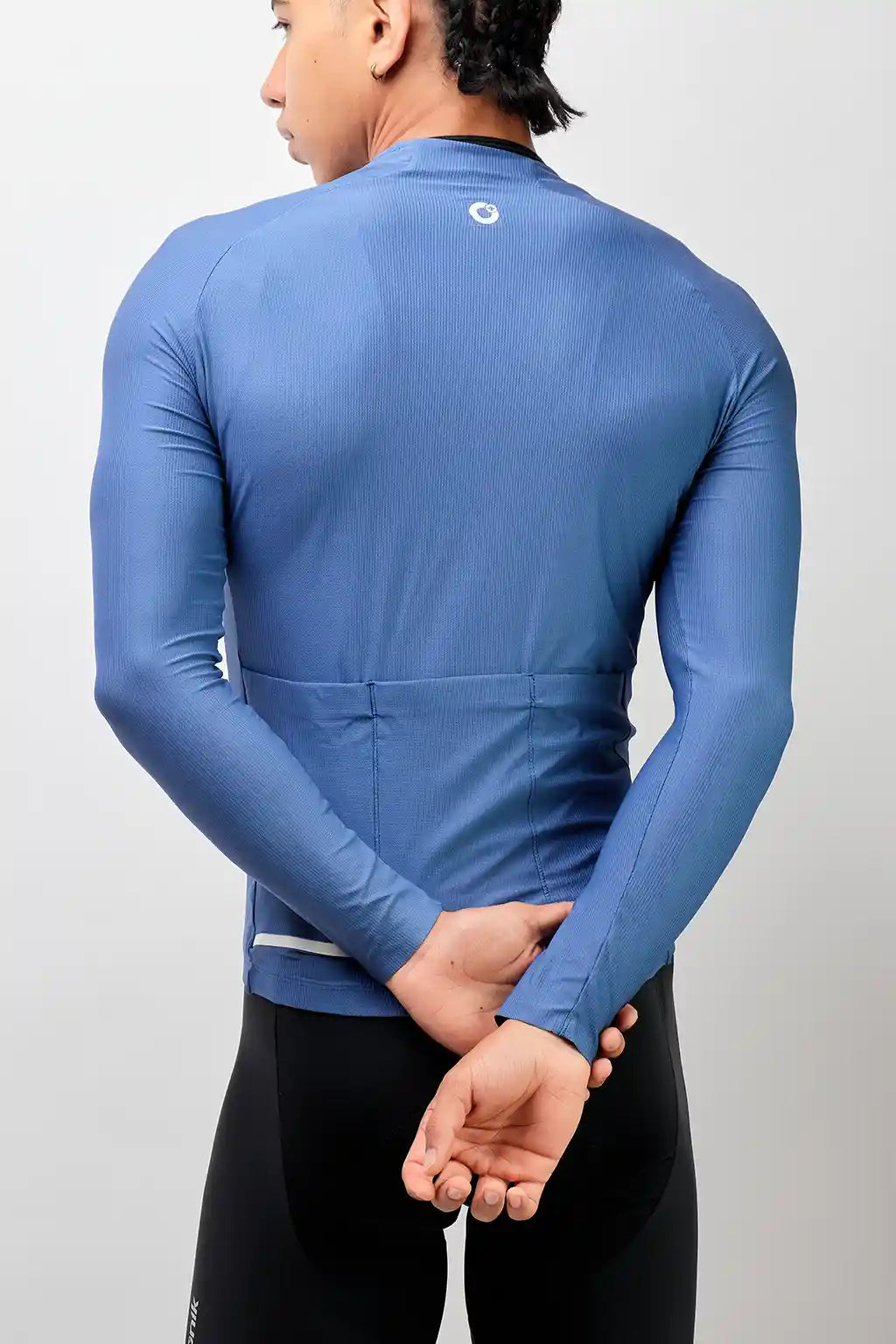 Jersey Start de ciclismo para hombre manga larga con detalles reflectivos-15