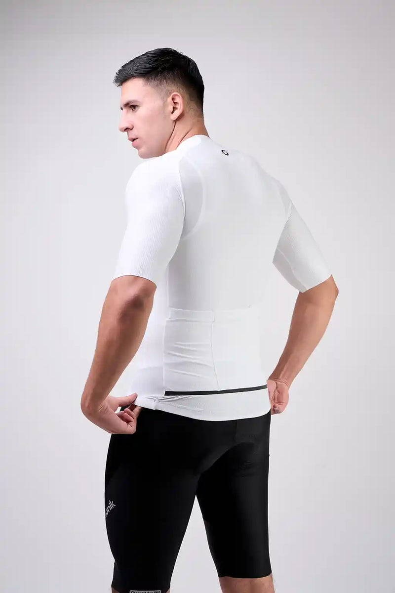 Jersey Start de ciclismo para hombre manga corta con detalles reflectivos-24