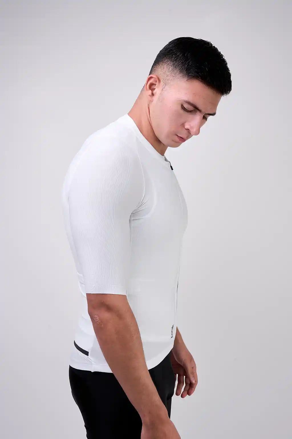 Jersey Start de ciclismo para hombre manga corta con detalles reflectivos-26