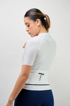 Jersey de ciclismo para mujer manga corta con detalles reflectivos-19