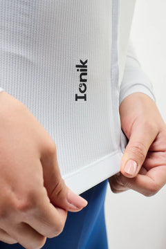 Jersey de ciclismo para mujer manga larga con detalles reflectivos-5