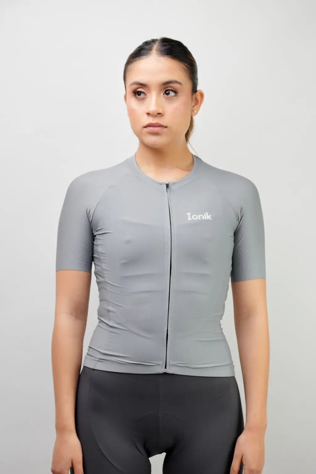Jersey de ciclismo para mujer manga corta con detalles reflectivos-30