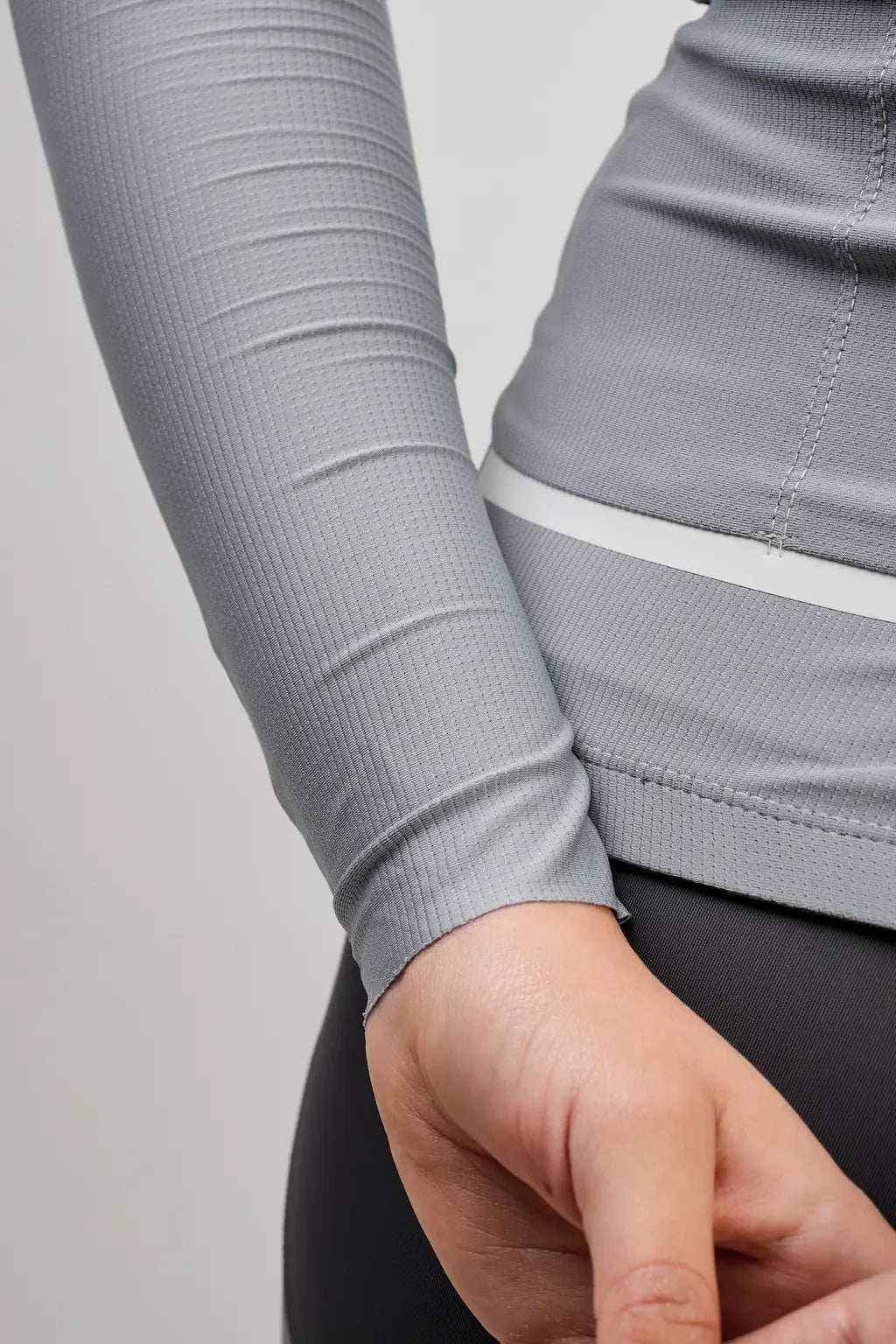Jersey de ciclismo para mujer manga larga con detalles reflectivos-40
