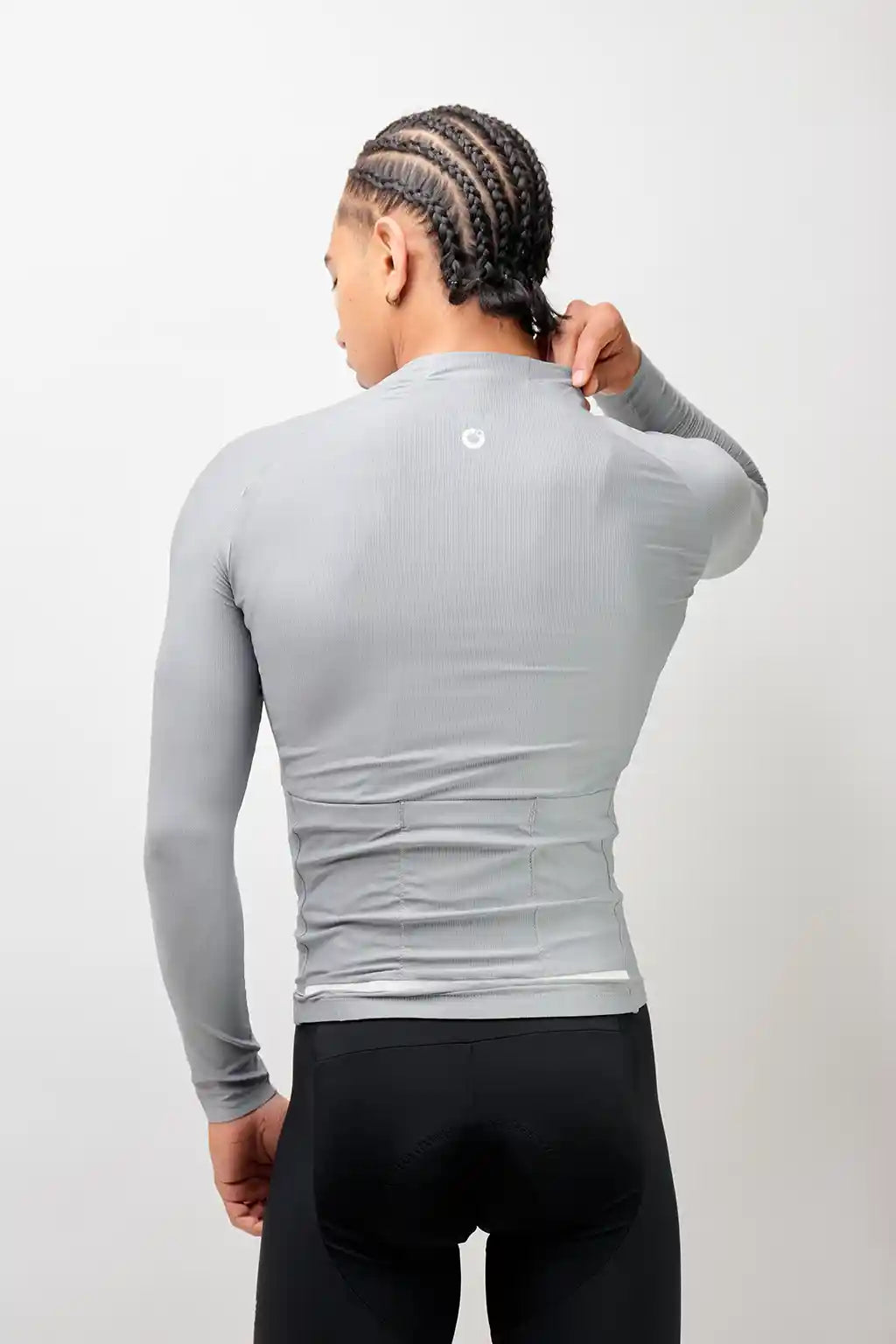 Jersey Start de ciclismo para hombre manga larga con detalles reflectivos-20