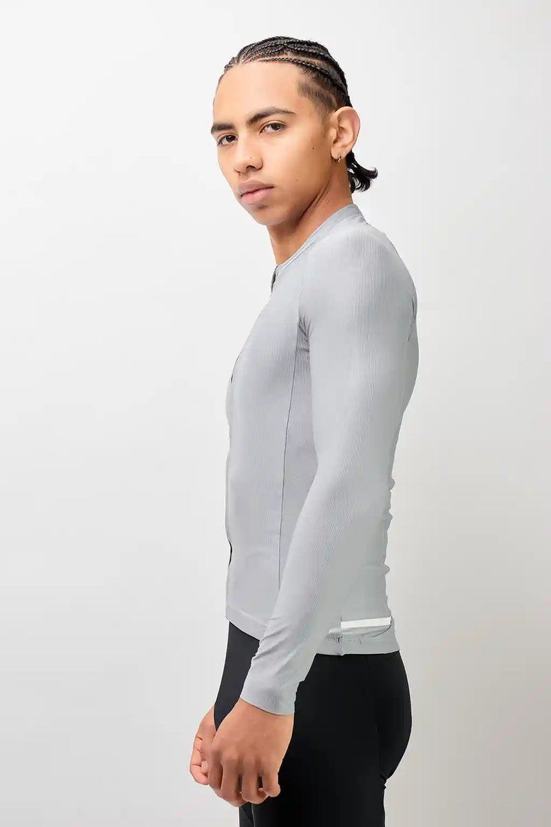 Jersey Start de ciclismo para hombre manga larga con detalles reflectivos-22