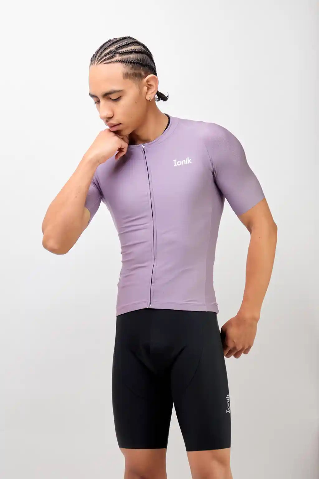 Jersey Start de ciclismo para hombre manga corta con detalles reflectivos-33
