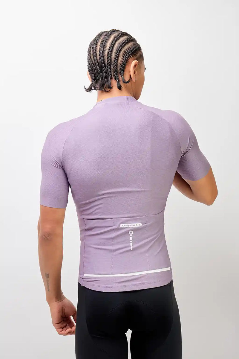 Jersey Start de ciclismo para hombre manga corta con detalles reflectivos-31
