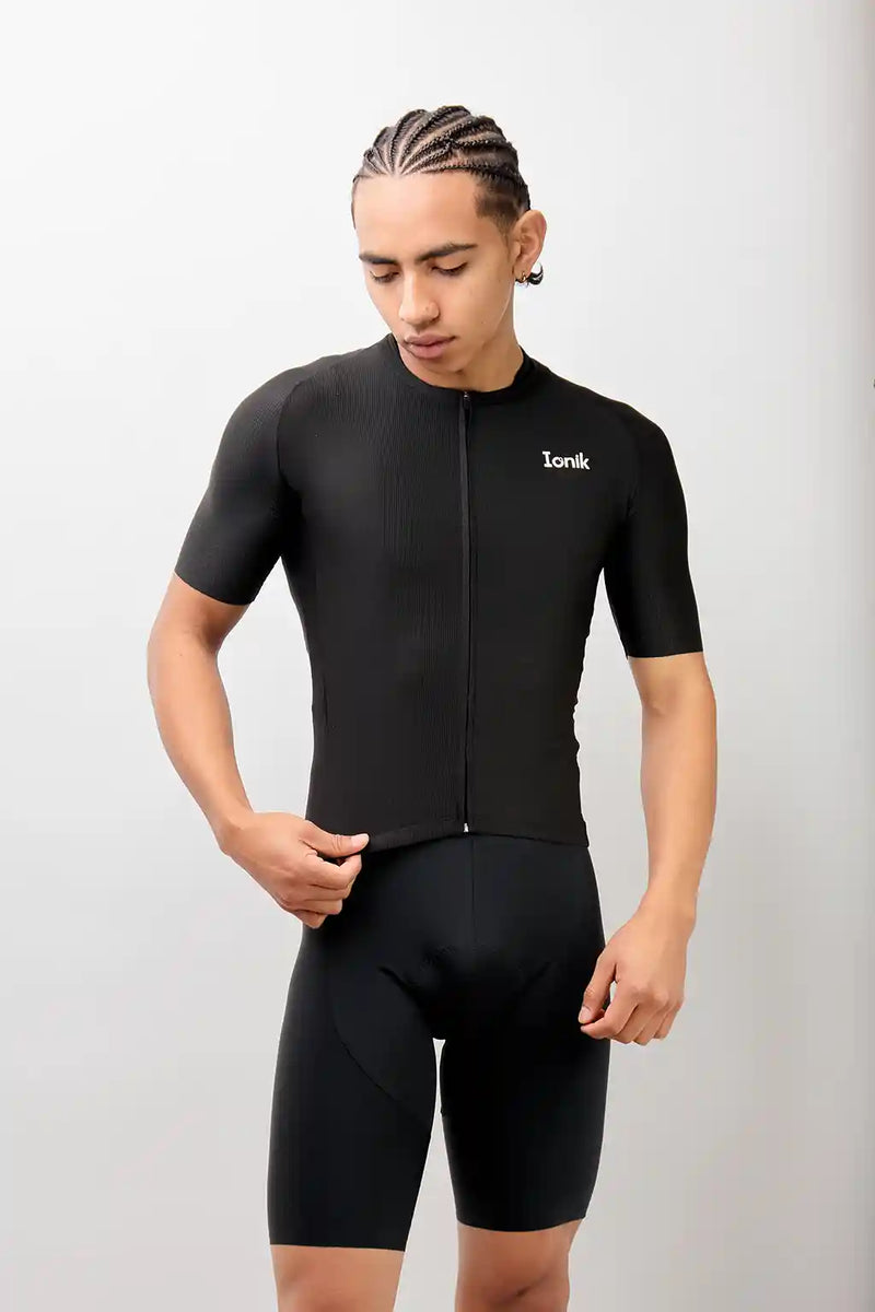 Jersey Start de ciclismo para hombre manga corta con detalles reflectivos-29