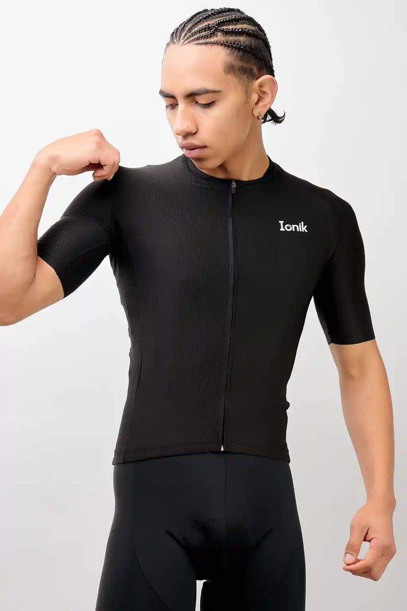 Jersey Start de ciclismo para hombre manga corta con detalles reflectivos-27