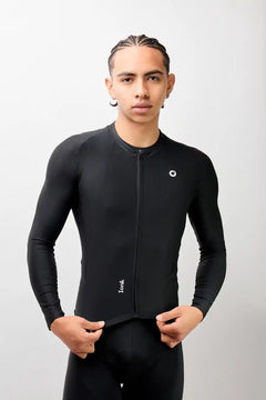 Jersey Start de ciclismo para hombre manga larga con detalles reflectivos-32