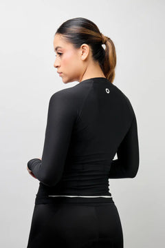 Jersey de ciclismo para mujer manga larga con detalles reflectivos-37