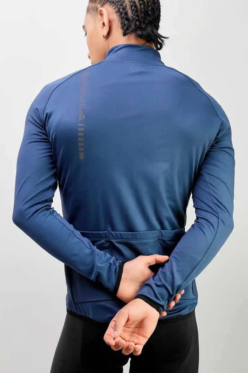 Jersey térmico de ciclismo UNISEX manga larga-16