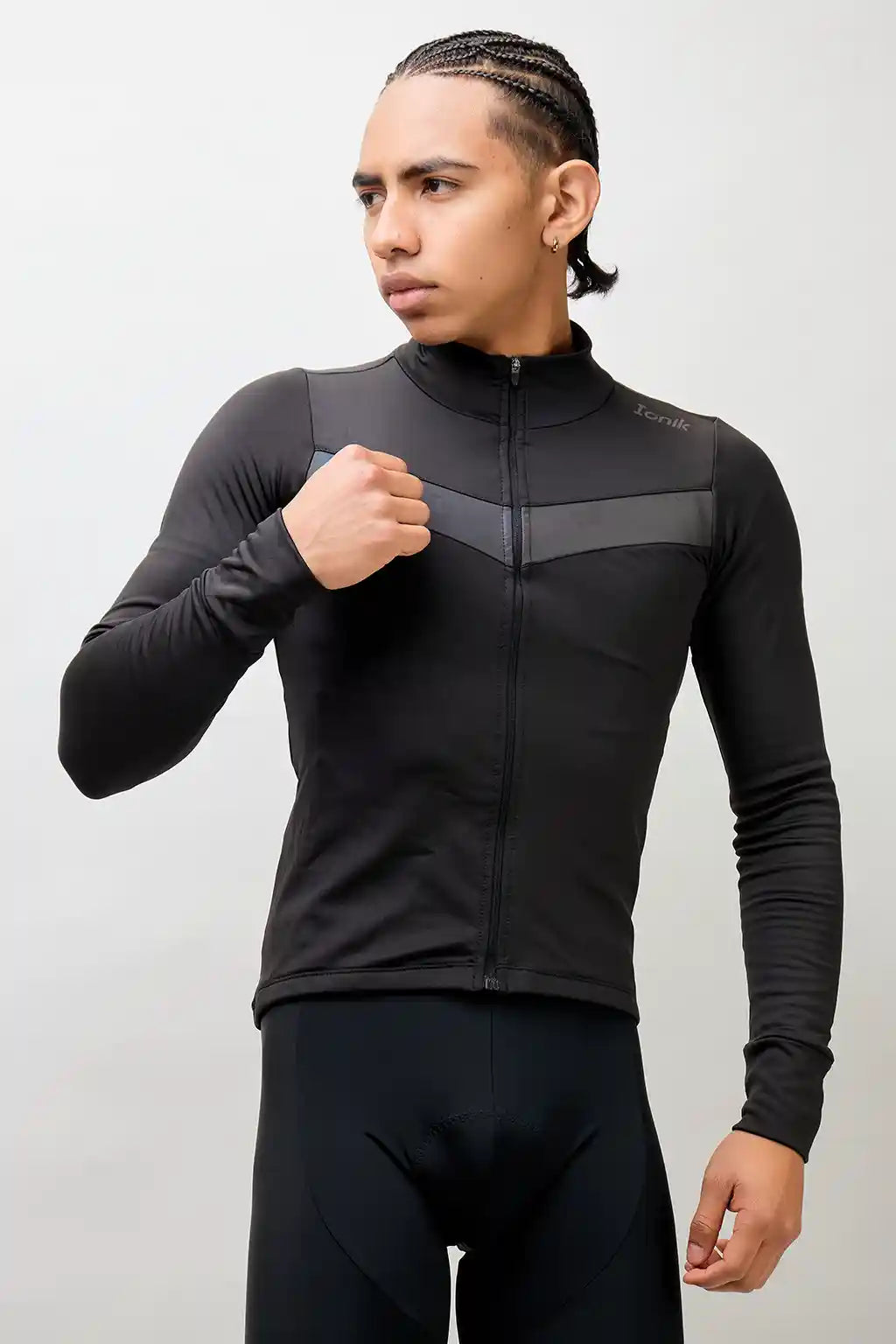 Jersey térmico de ciclismo UNISEX manga larga-37