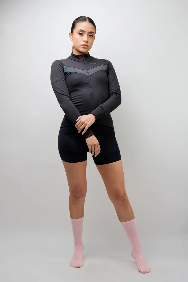 Jersey térmico de ciclismo UNISEX manga larga-33