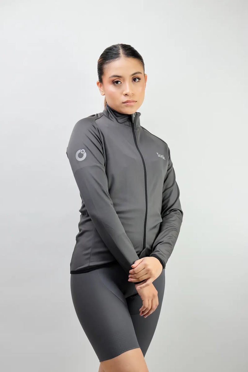 Jersey térmico de ciclismo UNISEX manga larga-44