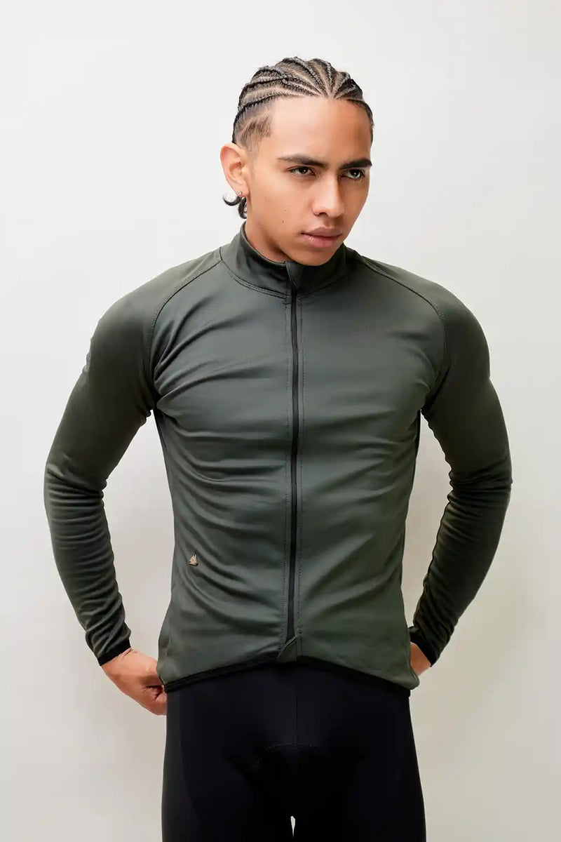 Jersey térmico de ciclismo UNISEX manga larga-22