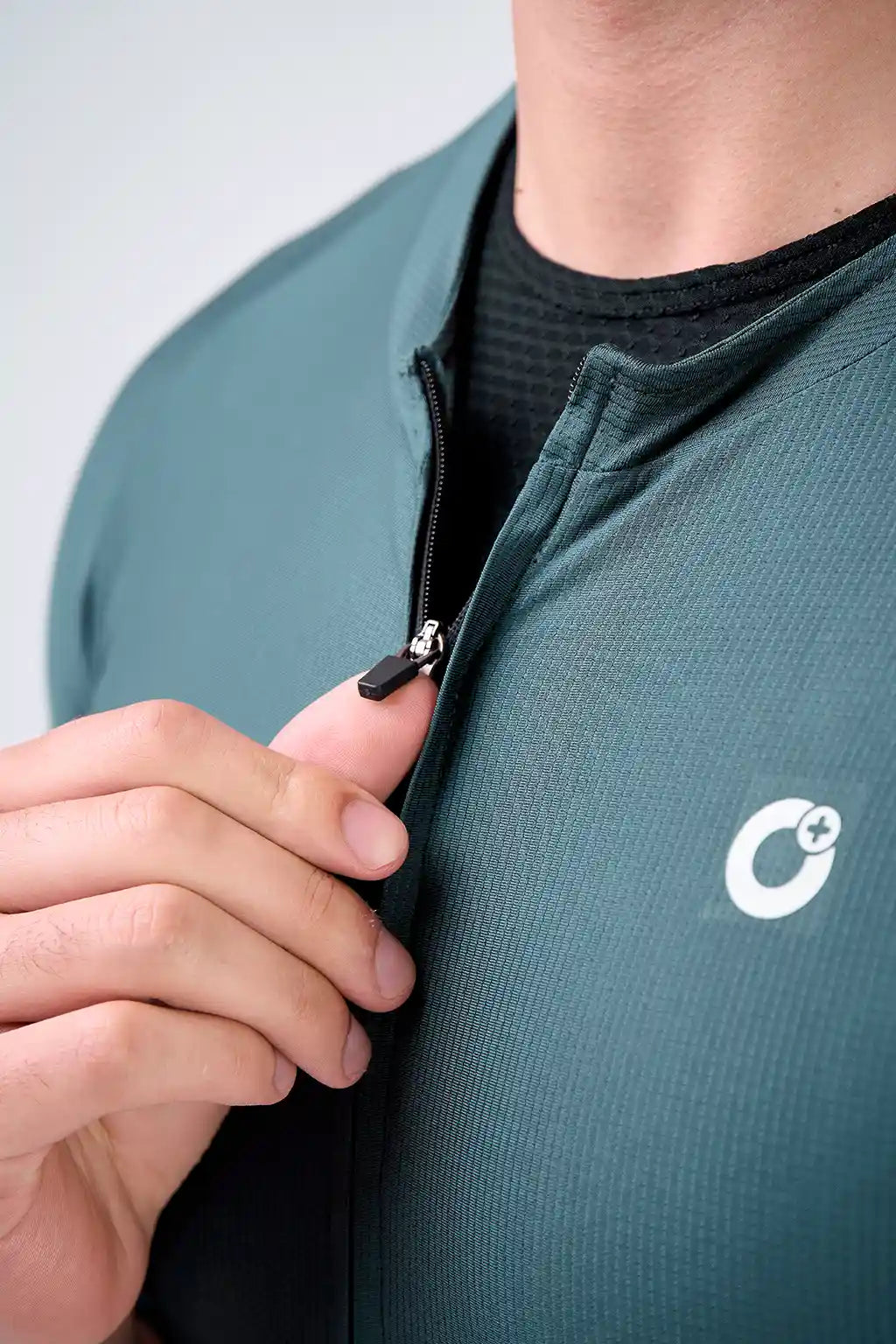 Jersey Start de ciclismo para hombre manga corta con detalles reflectivos-5