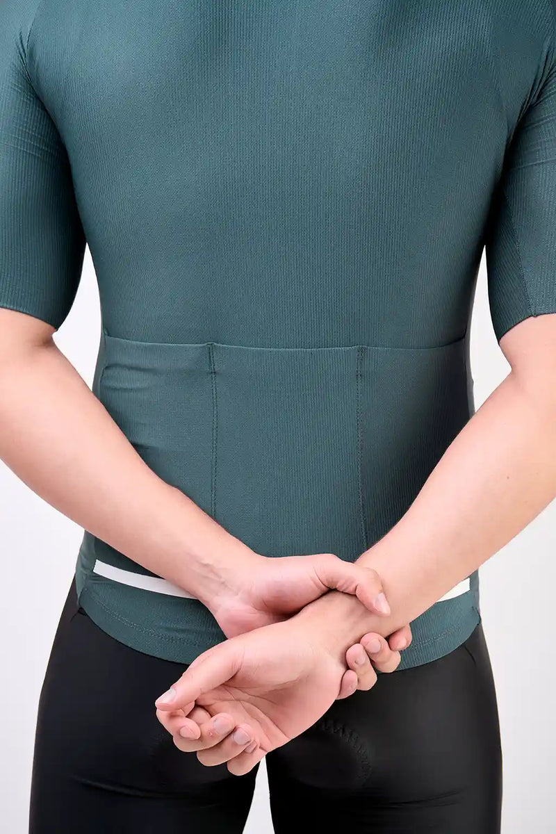 Jersey Start de ciclismo para hombre manga corta con detalles reflectivos-8