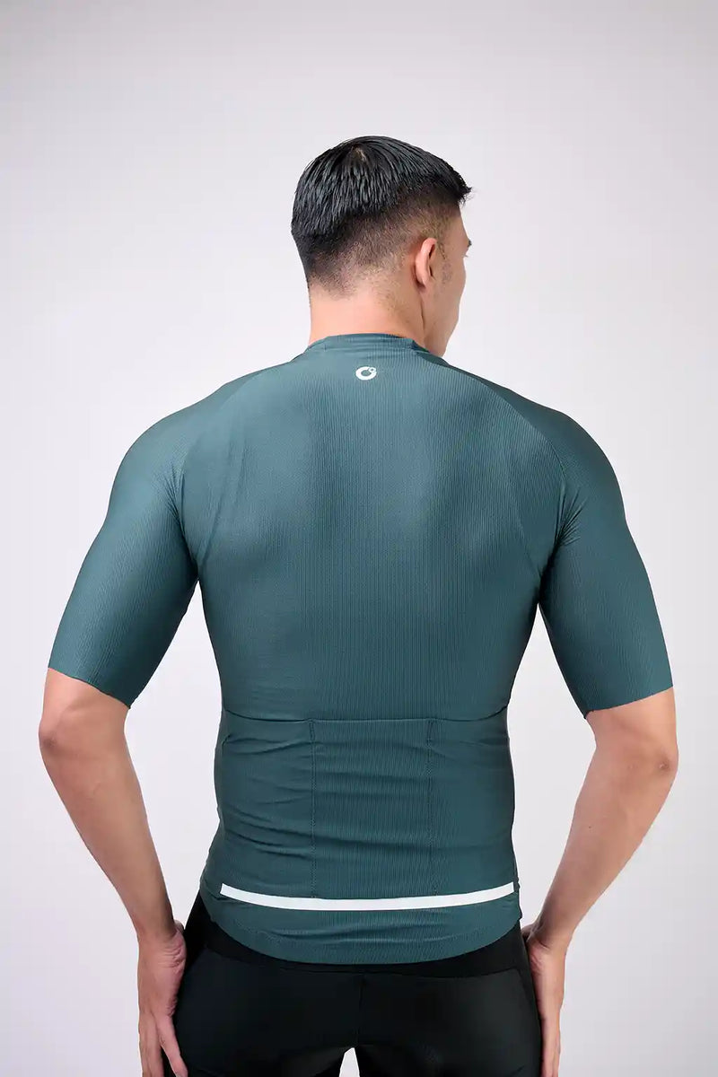 Jersey Start de ciclismo para hombre manga corta con detalles reflectivos-2