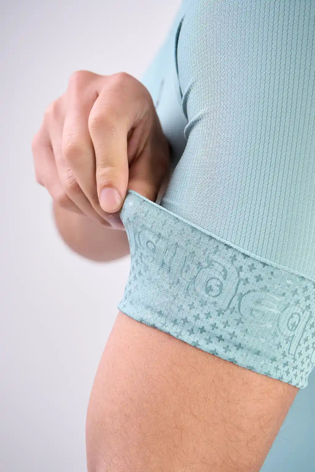 Jersey Start de ciclismo para hombre manga corta con detalles reflectivos-37