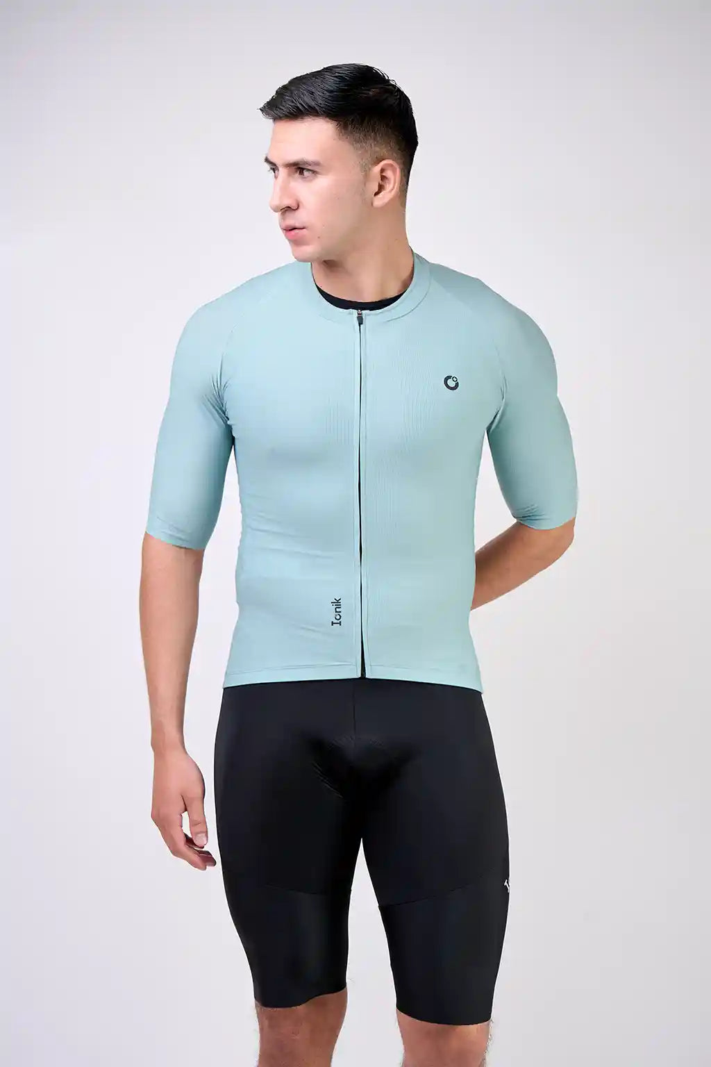 Jersey Start de ciclismo para hombre manga corta con detalles reflectivos-38
