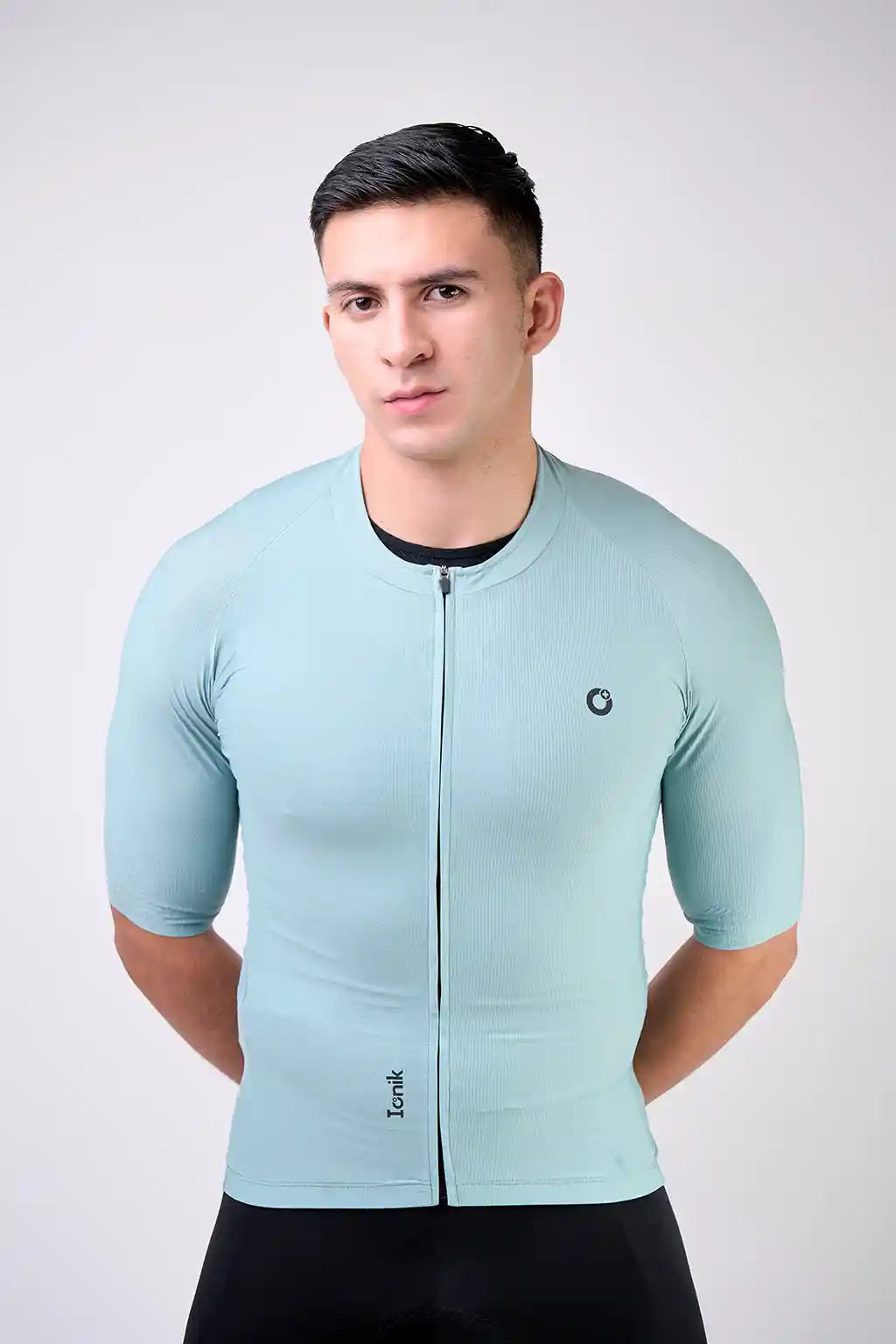 Jersey Start de ciclismo para hombre manga corta con detalles reflectivos-35