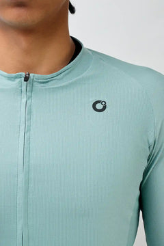 Jersey Start de ciclismo para hombre manga larga con detalles reflectivos-5