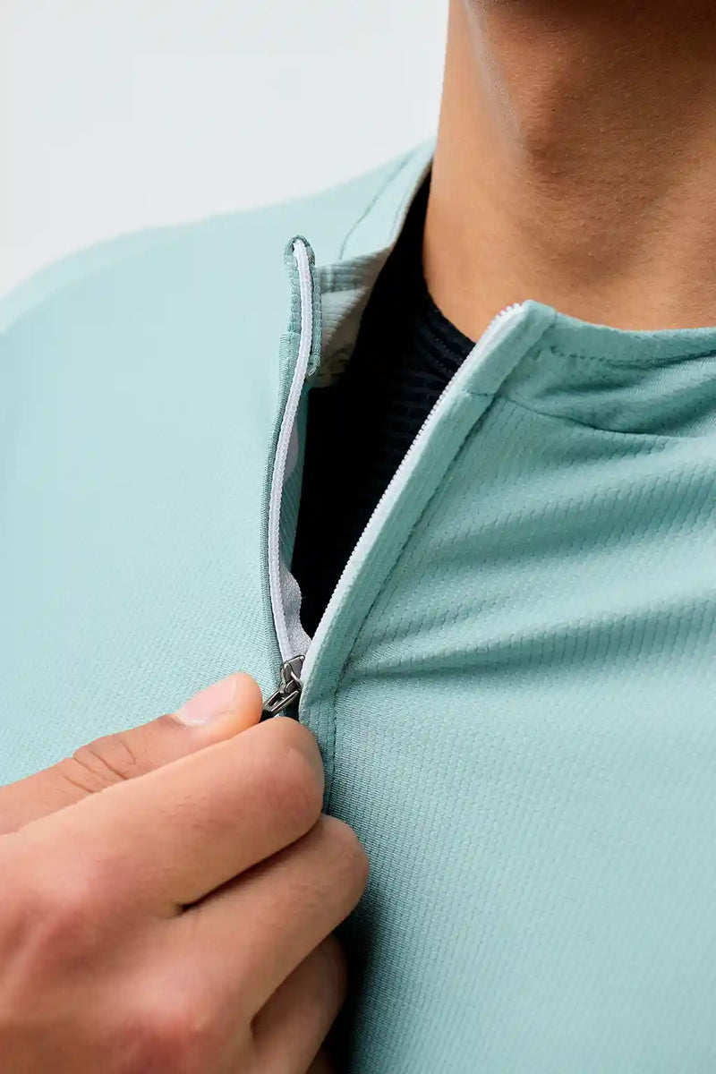 Jersey Start de ciclismo para hombre manga larga con detalles reflectivos-6