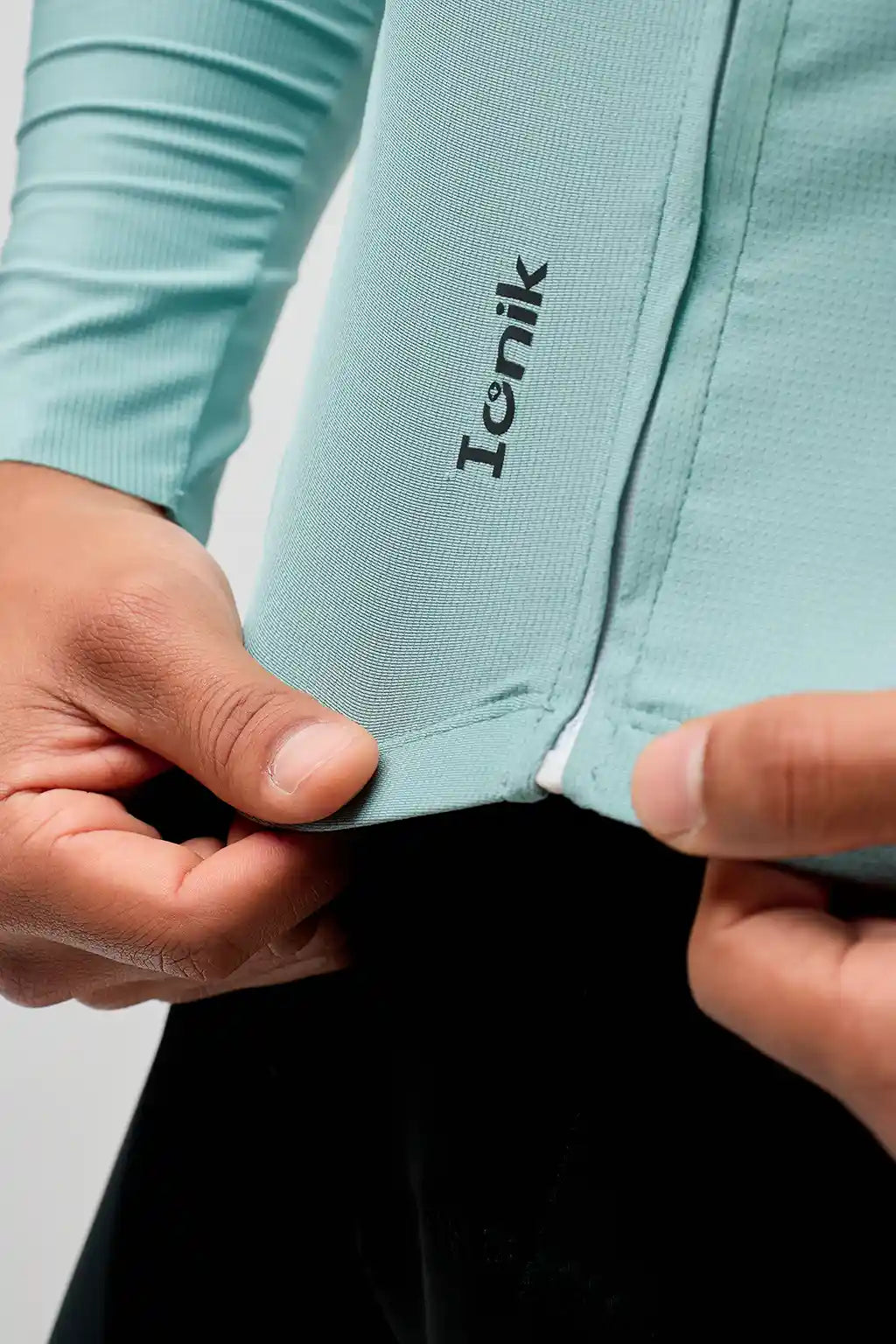 Jersey Start de ciclismo para hombre manga larga con detalles reflectivos-8