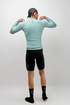 Jersey Start de ciclismo para hombre manga larga con detalles reflectivos-13