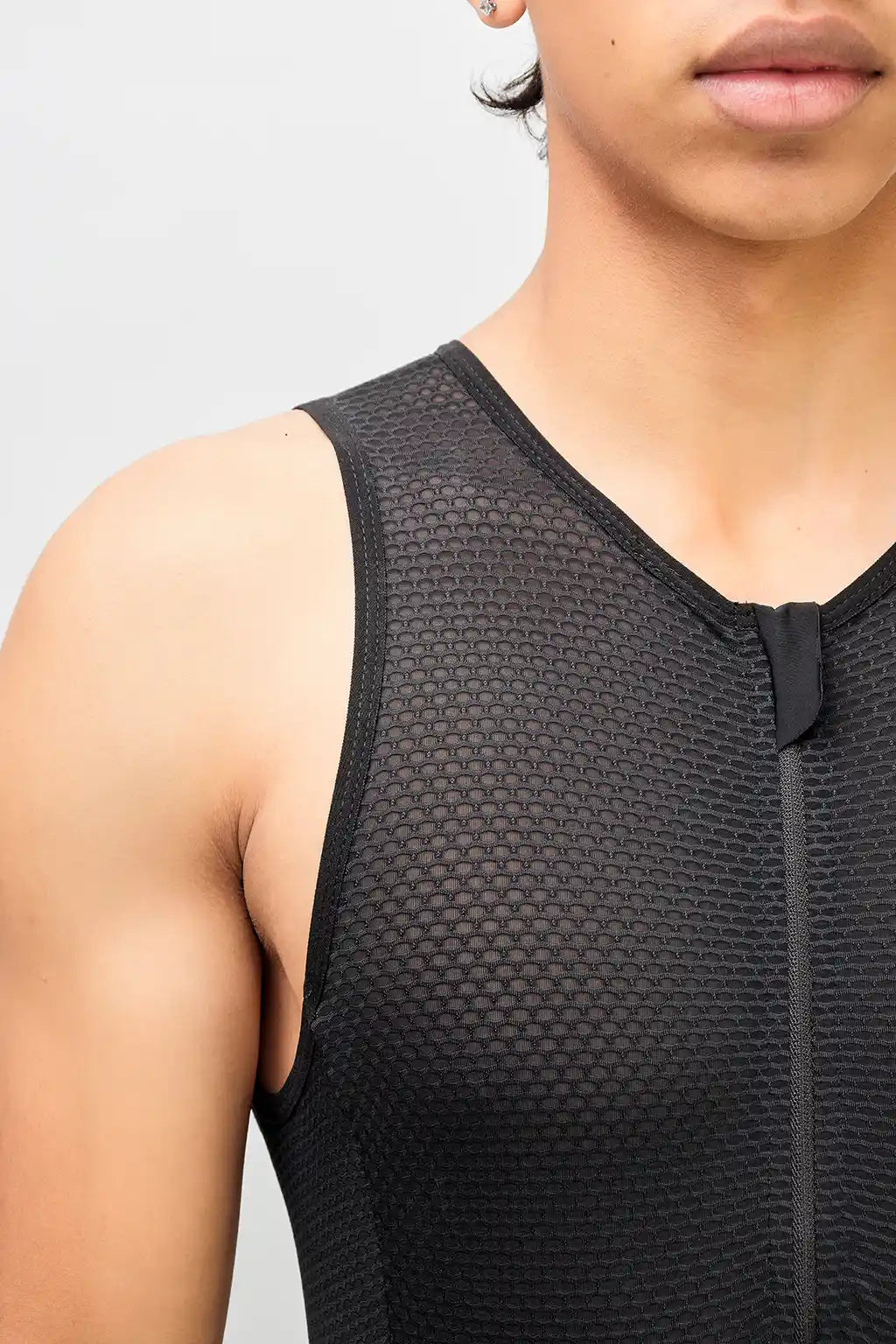 Licra negra Badana de ciclismo para hombre-6