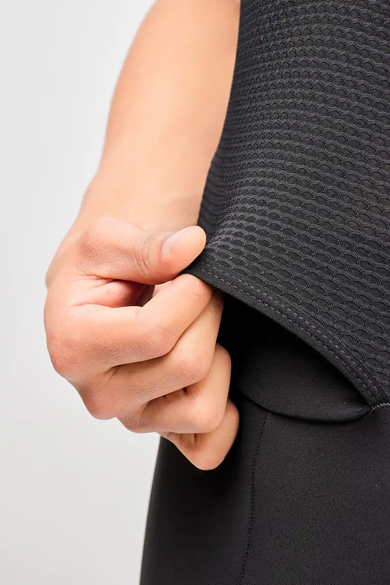 Licra negra Badana de ciclismo para hombre-8