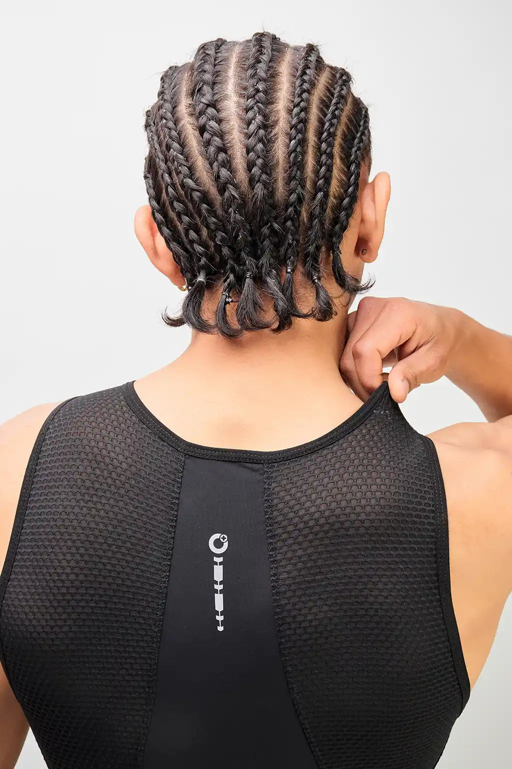 Licra negra Badana de ciclismo para hombre-9