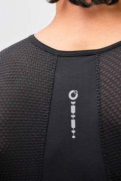 Licra negra Badana de ciclismo para hombre-10