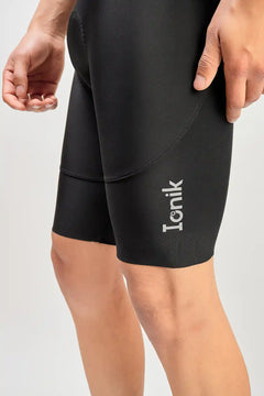Licra negra Badana de ciclismo para hombre-4