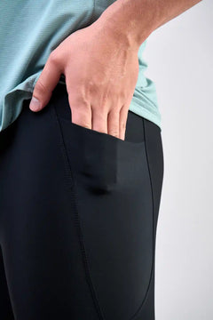 Licra Running Elite para hombre negro-3