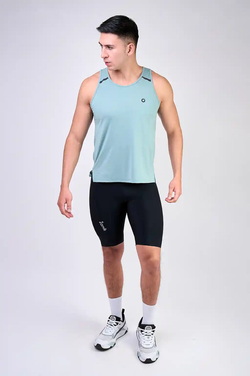Licra Running Elite para hombre negro-11
