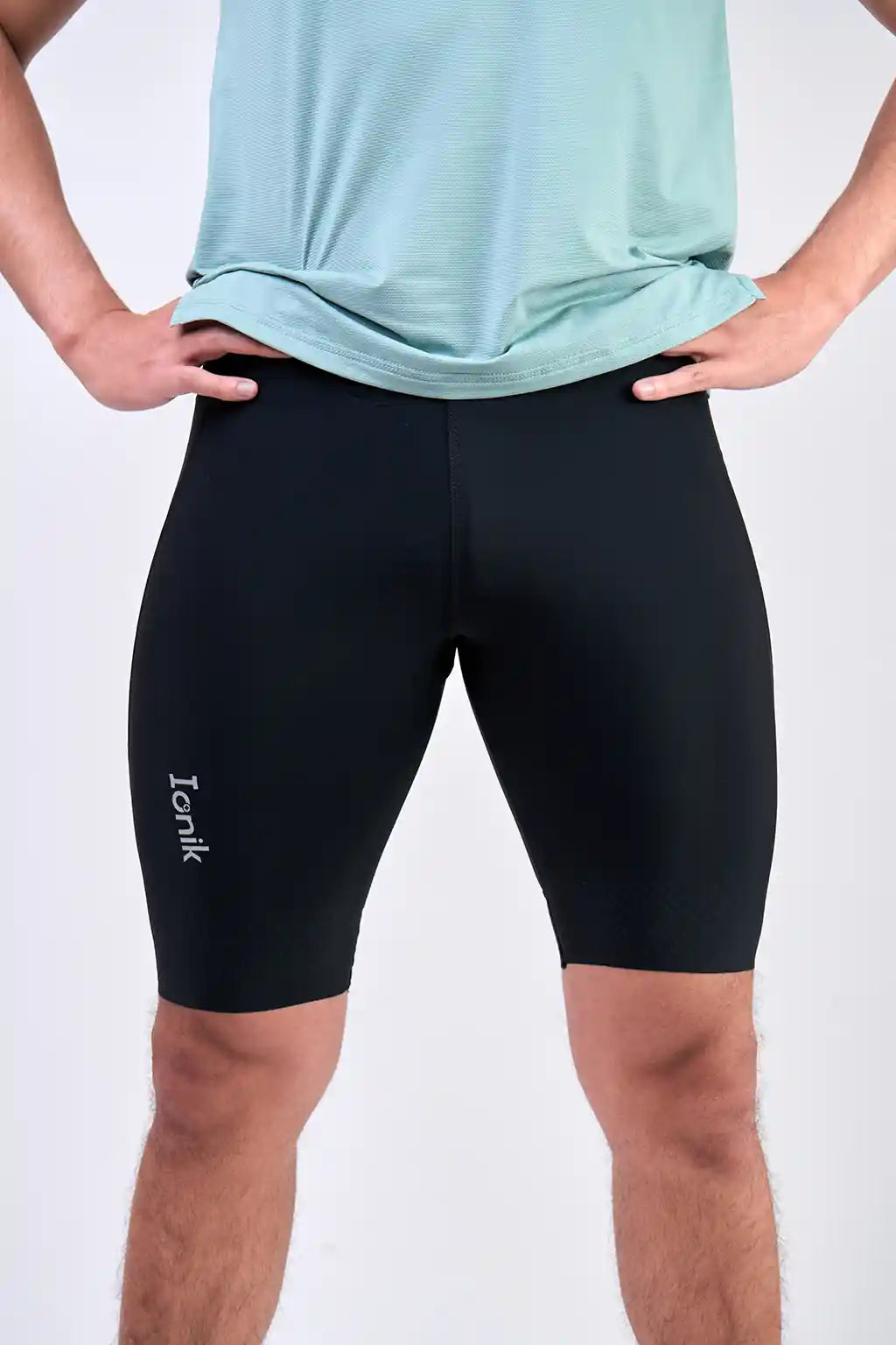 Licra Running Elite para hombre negro-1