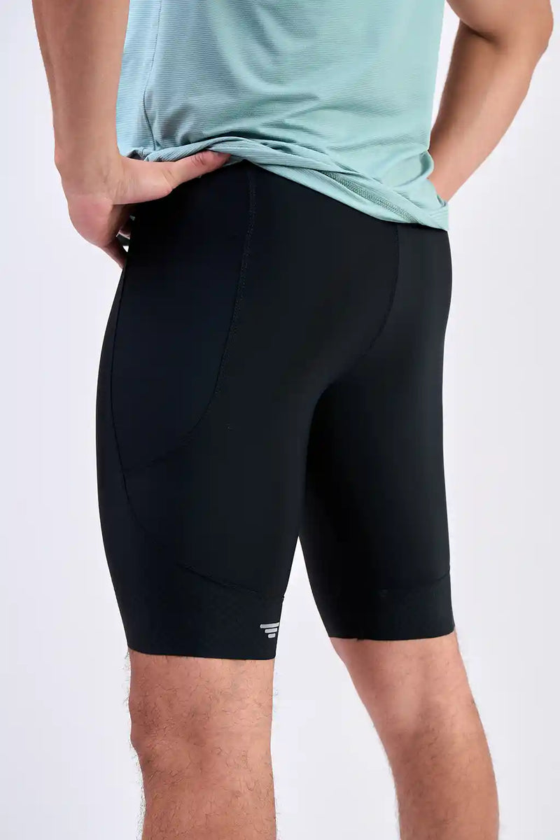 Licra Running Elite para hombre negro-7