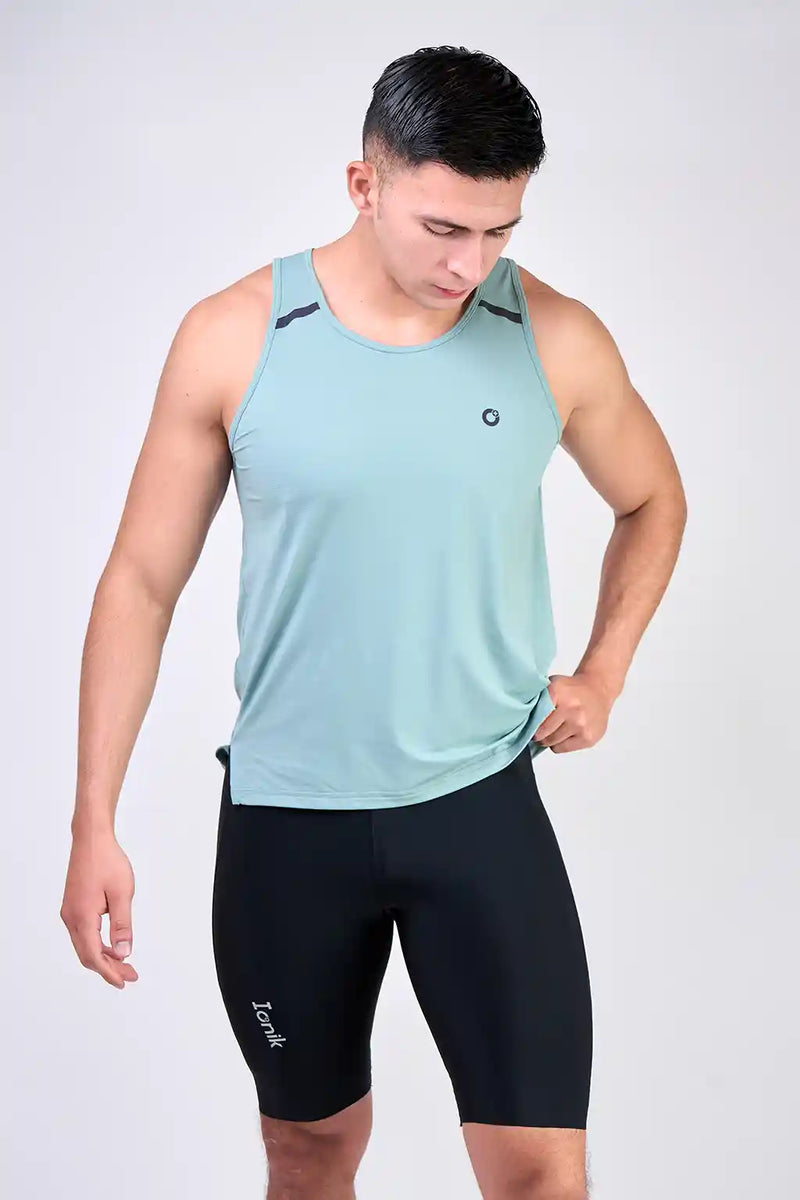 Licra Running Elite para hombre negro-8