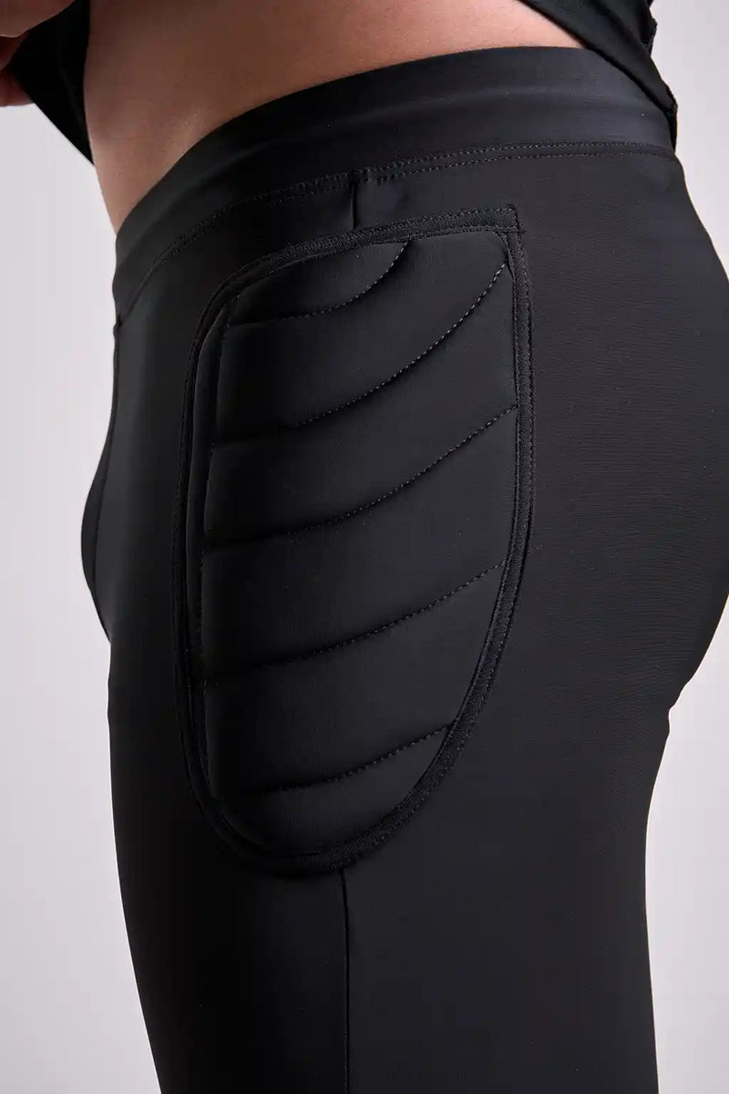 Pantalón portero negro para hombre-6
