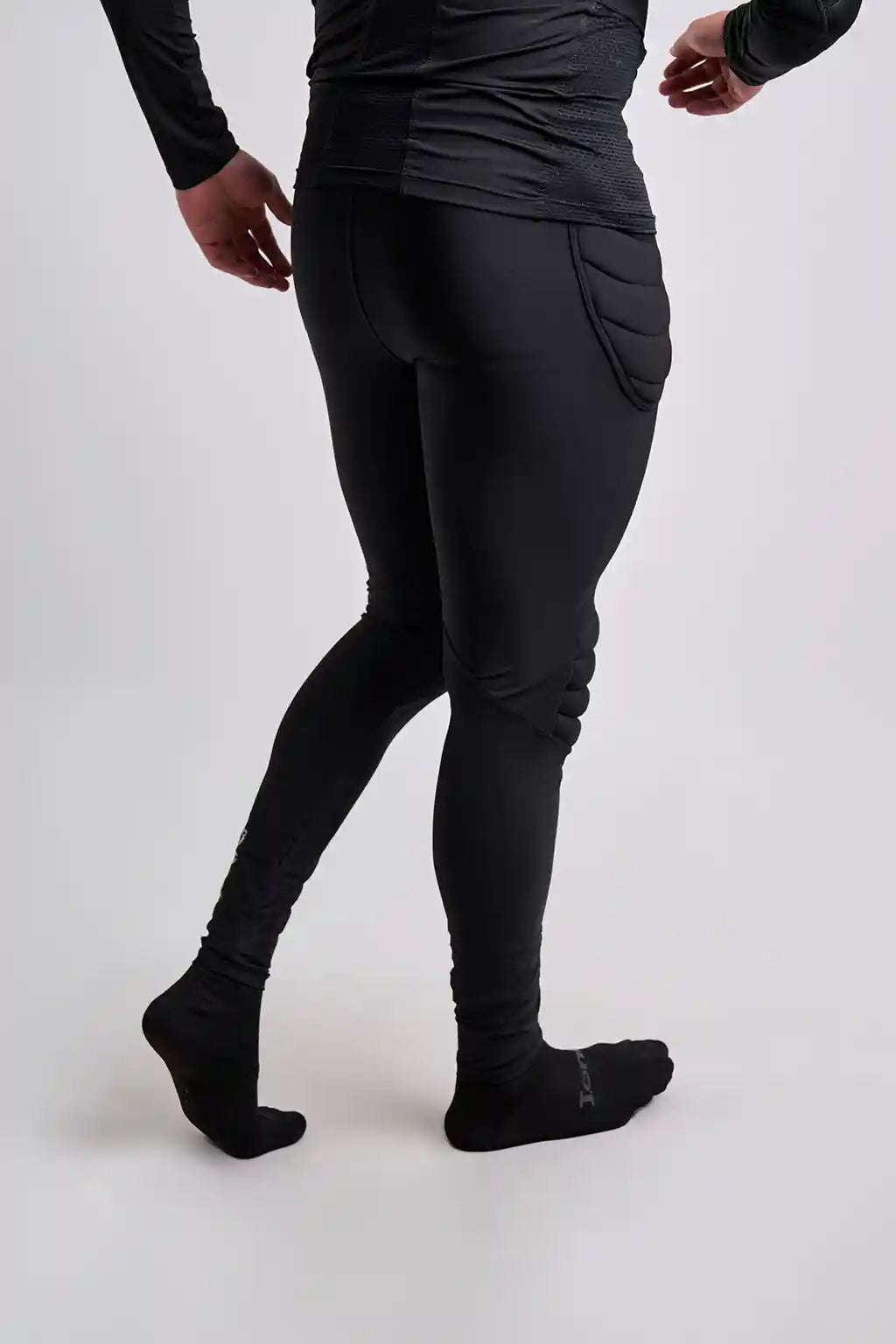 Pantalón portero negro para hombre-9