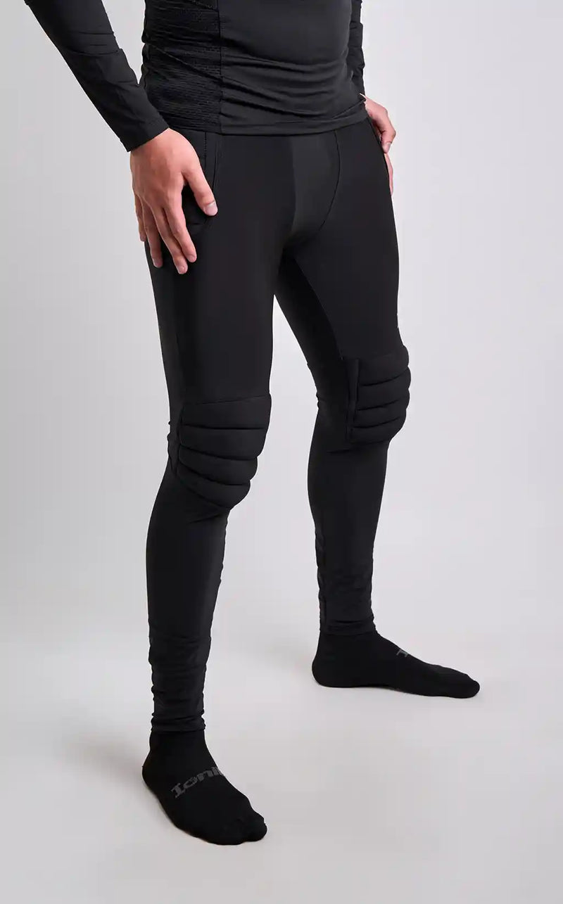 Pantalón portero negro para hombre-3