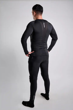 Pantalón portero negro para hombre-10