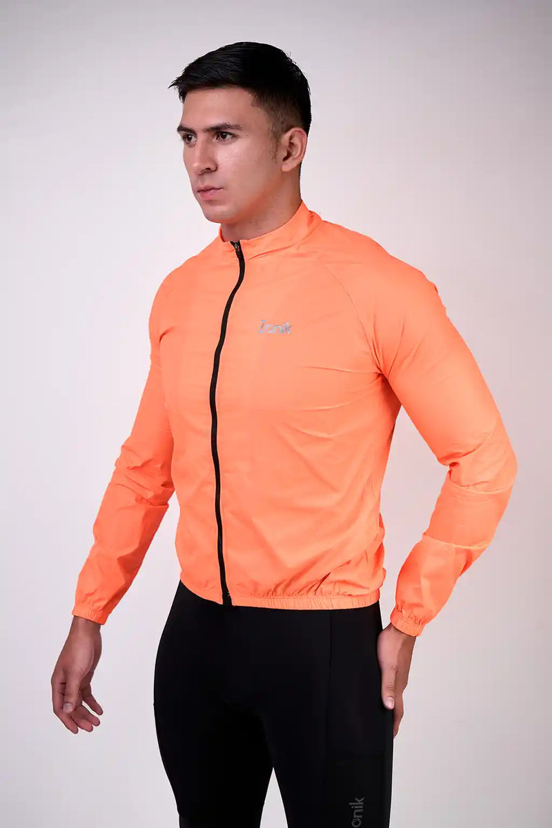 CHAQUETA ROMPEVIENTOS 2.0 LIGHT NARANJA UNISEX-8