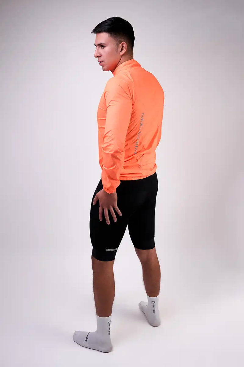 CHAQUETA ROMPEVIENTOS 2.0 LIGHT NARANJA UNISEX-9